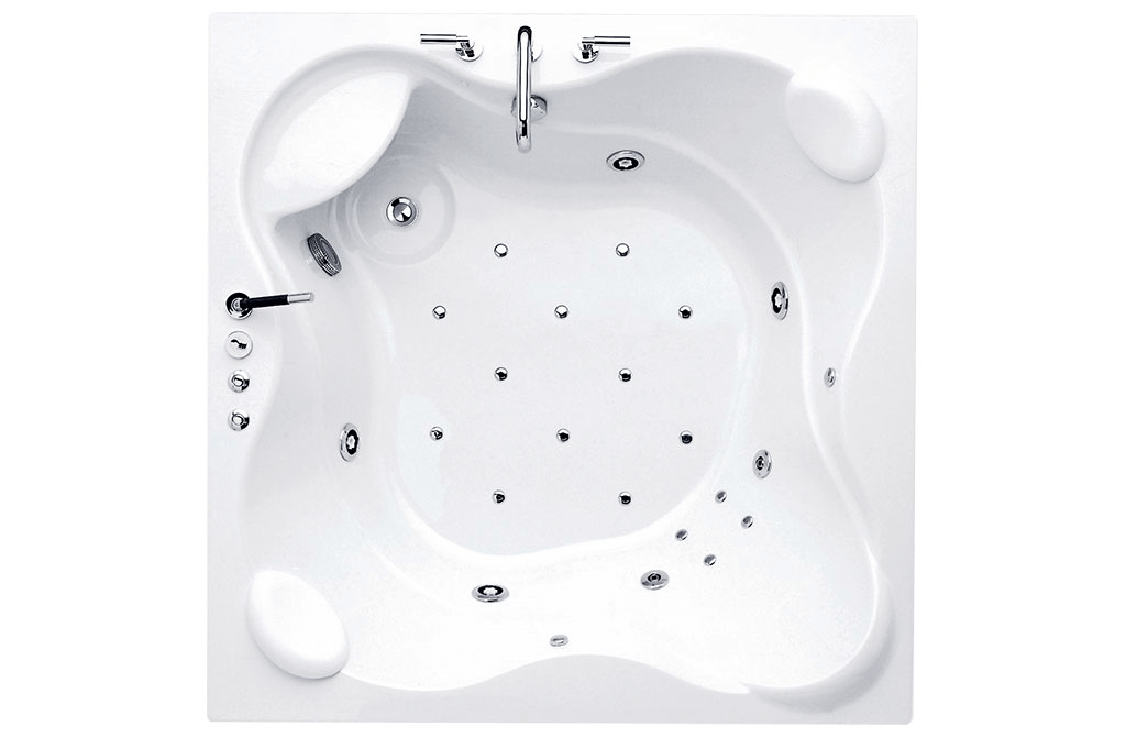 BỒN TẮM ÂM CRISTINA - SQUARE - CT-SQ 150150 - Ảnh 2