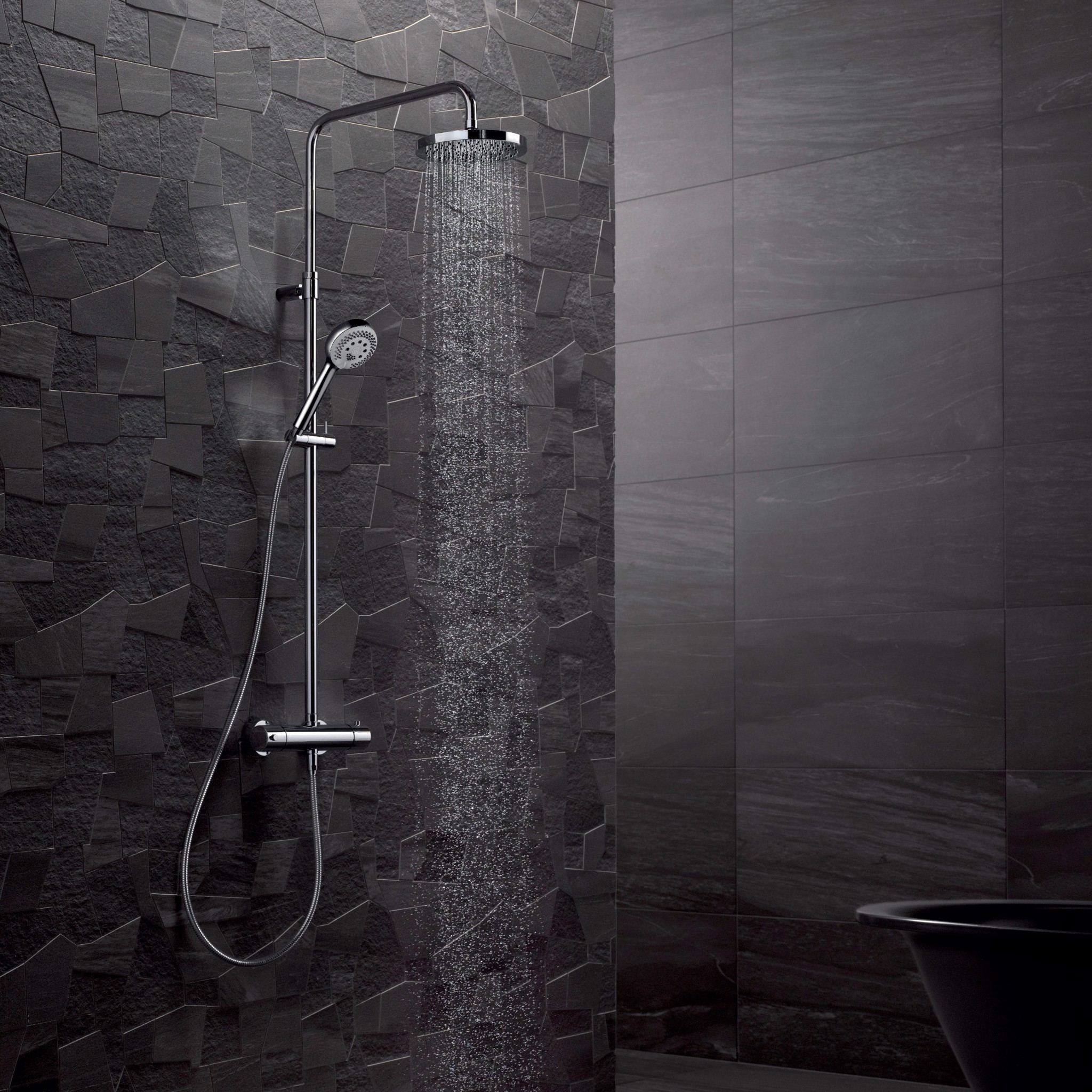 CÂY SEN TẮM 3 chức năng massage KLUDI LOGO - Ảnh 2