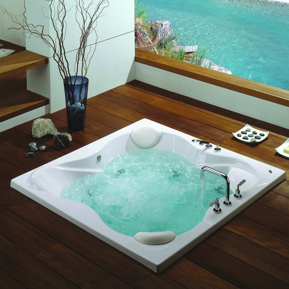 BỒN TẮM ÂM CRISTINA - SQUARE - CT-SQ 150150 - Ảnh 5