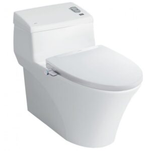 Bồn cầu 1 khối, nắp rửa cơ INAX - AC-1008R+CW-S32VN