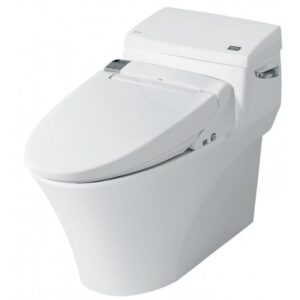 Bồn cầu 1 khối, kèm nắp rửa điện tử INAX - AC-1017R/CW-KA22AVN