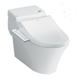 Bồn cầu 1 khối, nắp rửa điện tử INAX - AC-1017/CW-H18VN