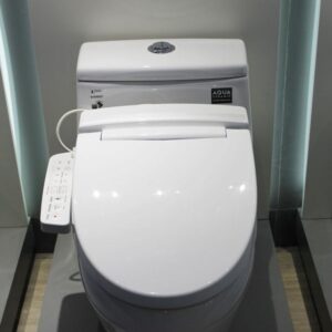 Bồn cầu 1 khối, kèm nắp rửa điện tử INAX - AC-1035+CW-KB22AVN