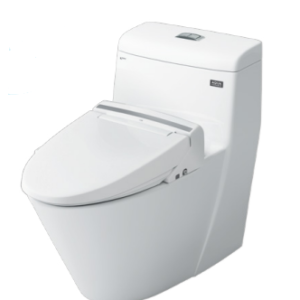 Bồn cầu 1 khối, nắp rửa điện tử, INAX - AC-909R+CW-KB22AVN