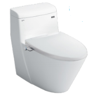 Bồn cầu 1 khối, nắp rửa cơ - INAX AC-918R+CW-S32VN