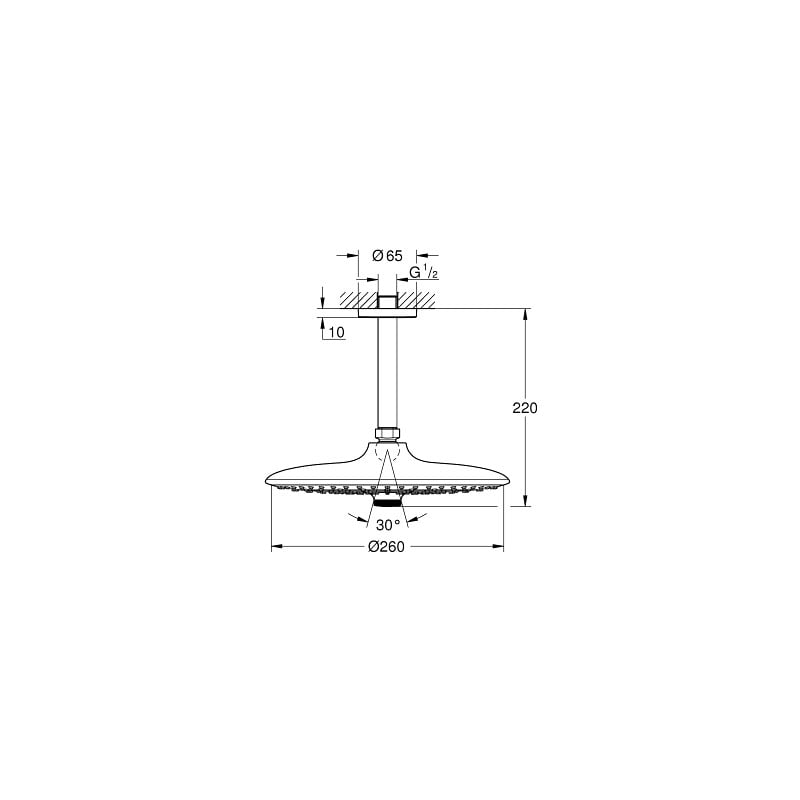 BÁT SEN GROHE EUPHORIA 260 -26460000 - Ảnh 2