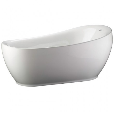 Bồn tắm có yếm, chân đế BT267PP(H) WH