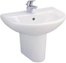 Chậu rửa treo tường chân lửng C014/C4201