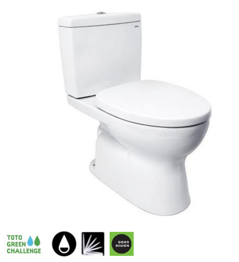 Bồn Cầu Hai Khối TOTO CS320DRT3 Nắp TC385VS - Ảnh 3