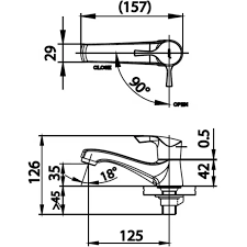 Vòi Lavabo chậu lạnh CT1207(HM) - Ảnh 2