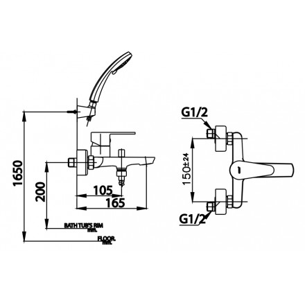 Sen tắm nóng lạnh CT3001AEZ86 - Ảnh 2