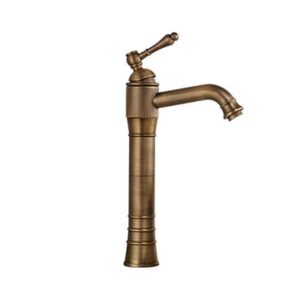 Vòi Lavabo nóng lạnh bằng đồng thân cao KANLY - GCA13