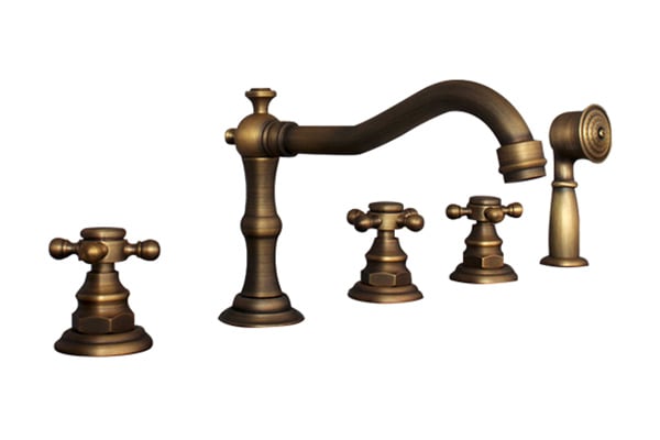 SEN TẮM GẮN BỒN BẰNG ĐỒNG KANLY - GCB08