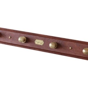 MÓC TREO ÁO ( ĐẾ GỖ VÀ ĐỒNG THAU ) KANLY - GCG20A