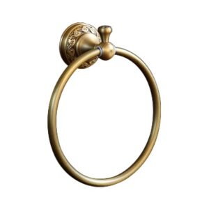 VÒNG TREO KHĂN BẰNG ĐỒNG KANLY - GCH02