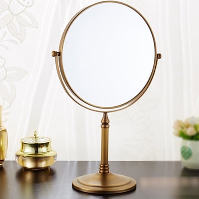 GƯƠNG CẠO RÂU ĐỂ BÀN BẰNG ĐỒNG KANLY - GCK19 - Ảnh 2