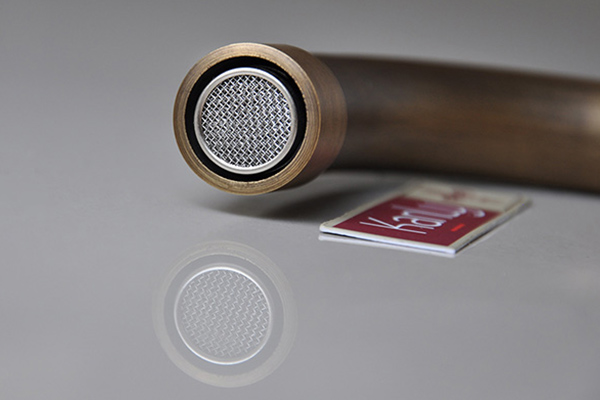 Vòi Lavabo treo tường nóng lạnh bằng đồng KANLY - GCT05 - Ảnh 4