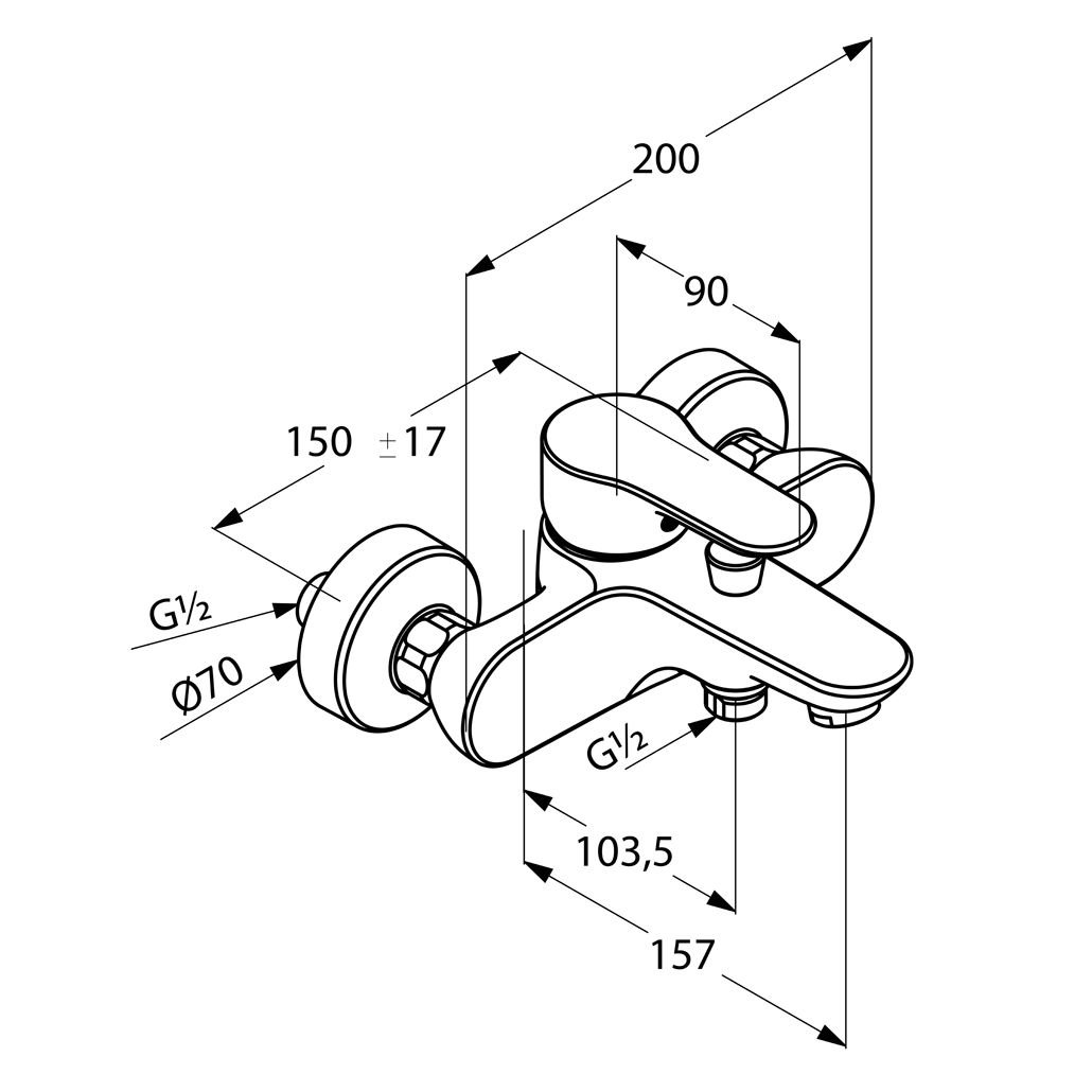 SEN TẮM KÈM XẢ BỒN KLUDI OBJEKTA - Ảnh 2