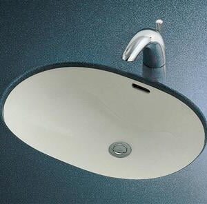 CHẬU LAVABO TOTO ÂM BÀN OVAL LT546#XW