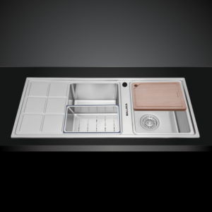 Chậu Rửa Chén 2 Ngăn MS 8815L