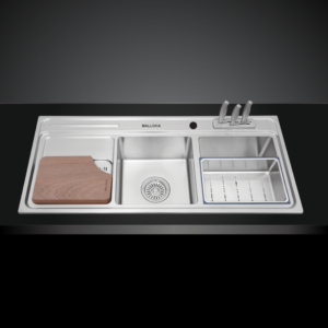 Chậu Rửa Chén 2 Ngăn MS 8816