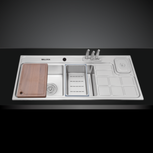 Chậu Rửa Chén 2 Ngăn MS 8817