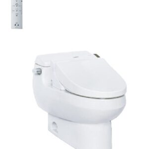 Bồn cầu một khối kèm nắp rửa điện tử Washlet - MS688W6