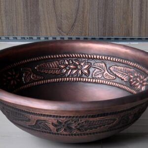 CHẬU RỬA BẰNG ĐỒNG THAU KANLY - RSC304