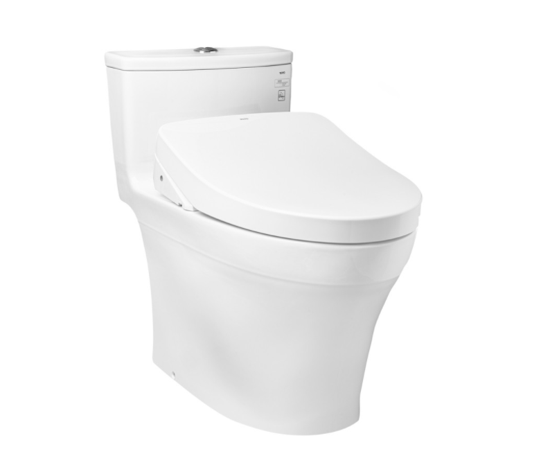 Bồn cầu một khối, kèm nắp rửa điện tử NEW WASHLET - MS885DW11