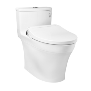 Bồn cầu 1 khối, kèm nắp rửa cơ ECO-WASHER TCW07S - MS885DE2