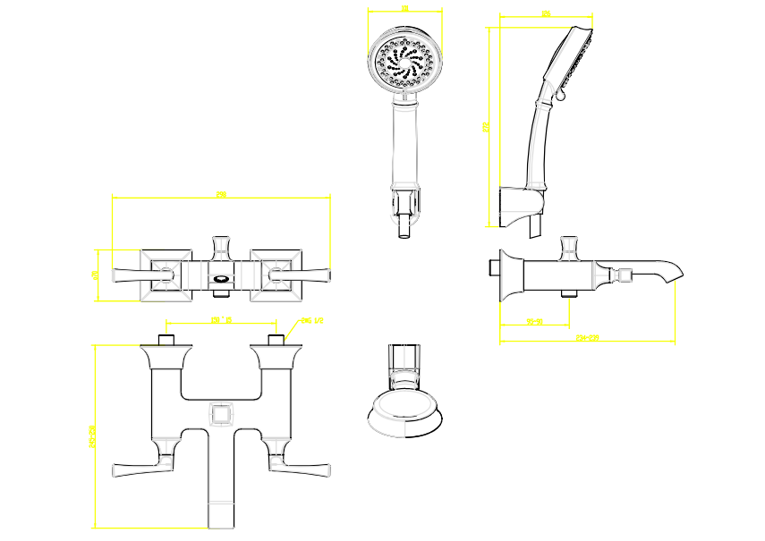 SEN TẮM AMERICAN STANDARD DÒNG KASTELLO - WF-1611 - Ảnh 6