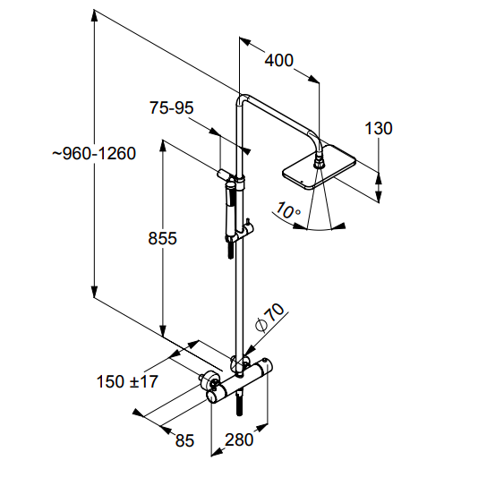 CÂY SEN TẮM KLUDI A-QA - Ảnh 2