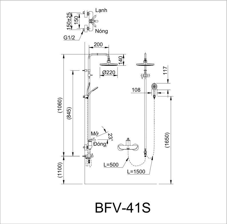Sen tắm cây INAX - BFV-41S - Ảnh 4