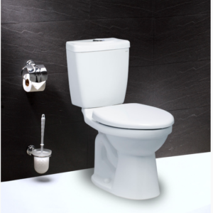 Bồn cầu Caesar CTS1325, thùng T1125, 1 nhấn, nắp êm