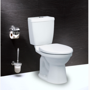 Bồn Cầu CAESAR CD1325 Thùng T1225 2 Nhấn Nắp Thường