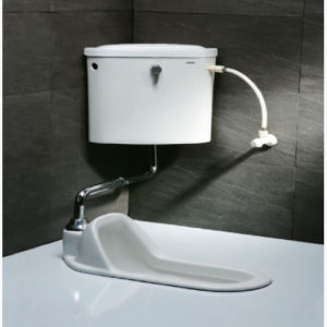 Bồn cầu xổm (bao gồm ống dẫn) - CT1250