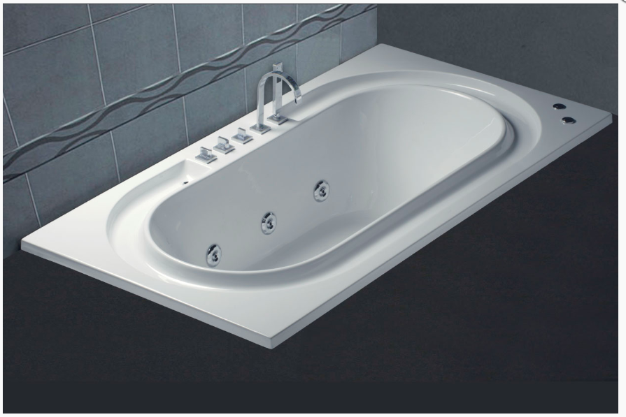 Bồn Tắm Massage Không Chân - Không Yếm - MT212