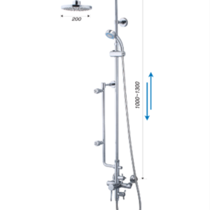 Bộ Vòi Sen Đứng Nóng Lạnh - S498C