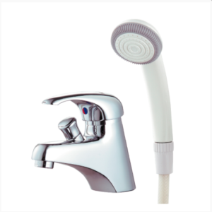 Vòi Lavabo Lavabô nóng lạnh Kết Hợp Sen - B136C