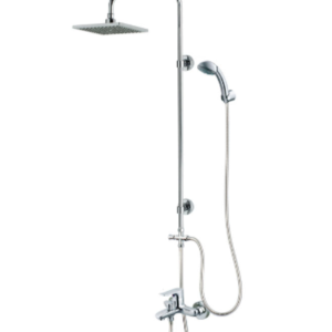 Sen nóng lạnh kết hợp bộ phụ kiện sen tắm đứng S493C/BS124