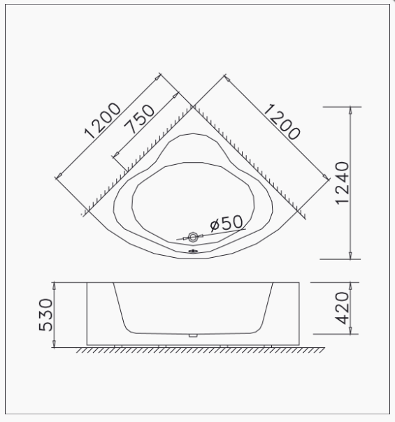 Bồn Tắm Chân Yếm - AT5220 - Ảnh 2