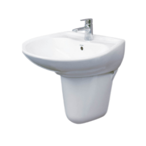 Chậu Lavabo TOTO LHT300CR Treo Tường Chân Ngắn