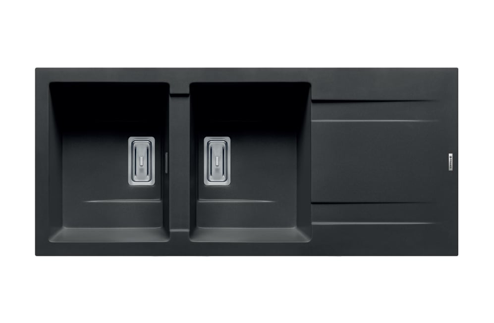 CHẬU RỬA CHÉN 2 NGĂN 1 CÁNH PYRAGRANITE KARTESIO 2B 1D CARBON