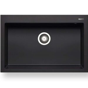 CHẬU RỬA CHÉN 1 NGĂN PYRAMIS ISTROS 1B IRON CARBON