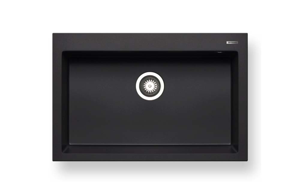 CHẬU RỬA CHÉN 1 NGĂN PYRAMIS ISTROS 1B IRON CARBON