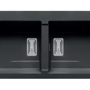 CHẬU RỬA CHÉN 2 NGĂN PYRAGRANITE KARTESIO 2B CARBON