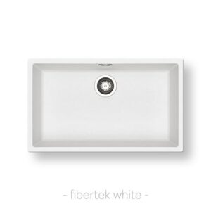 CHẬU RỬA CHÉN 1 NGĂN PYRAMIS PFIBERTEK MISTRAL 70×40 1B – WHITE