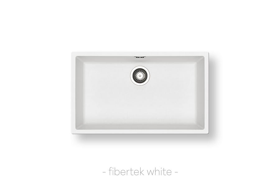 CHẬU RỬA CHÉN 1 NGĂN PYRAMIS PFIBERTEK MISTRAL 70×40 1B – WHITE