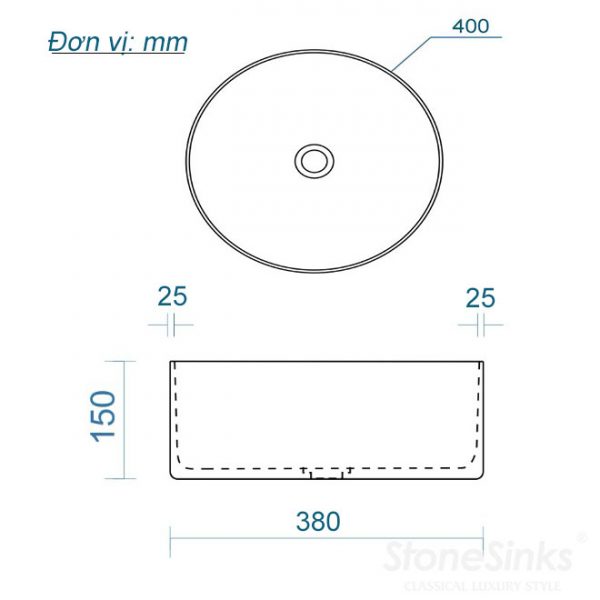LAVABO ĐÁ TỰ NHIÊN MAR1-8 - Ảnh 6