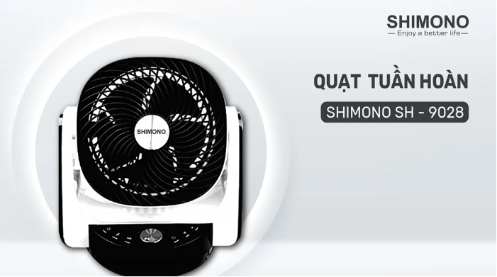 QUẠT TUẦN HOÀN KHÔNG KHÍ SHIMONO SH-9028 - Ảnh 10